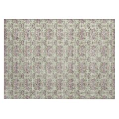 Machine Washable Indoor/Outdoor Chantille ACN2682 Green 1'8" x 2'6" Rug