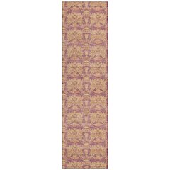 Machine Washable Indoor/Outdoor Chantille ACN2682 Pink 2'3" x 7'6" Runner Rug