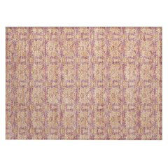 Machine Washable Indoor/Outdoor Chantille ACN2682 Pink 1'8" x 2'6" Rug