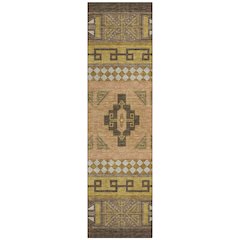 Machine Washable Indoor/Outdoor Chantille ACN2683 Brown 2'3" x 7'6" Runner Rug