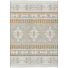 Machine Washable Indoor/Outdoor Chantille ACN2683 Ivory 2'6" x 3'10" Rug