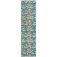 Machine Washable Indoor/Outdoor Chantille ACN2684 Teal 2'3" x 7'6" Runner Rug