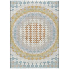 Machine Washable Indoor/Outdoor Chantille ACN2685 Ivory 2'6" x 3'10" Rug