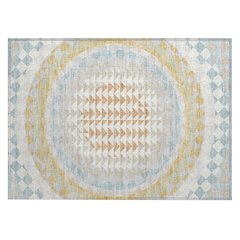 Machine Washable Indoor/Outdoor Chantille ACN2685 Ivory 1'8" x 2'6" Rug