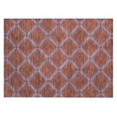 Machine Washable Indoor/Outdoor Chantille ACN2686 Red 1'8" x 2'6" Rug