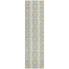 Machine Washable Indoor/Outdoor Chantille ACN2687 Ivory 2'3" x 7'6" Runner Rug