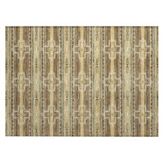 Machine Washable Indoor/Outdoor Chantille ACN2688 Gold 1'8" x 2'6" Rug