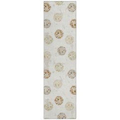 Machine Washable Indoor/Outdoor Chantille ACN2690 Ivory 2'3" x 7'6" Runner Rug