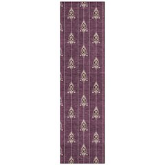Machine Washable Indoor/Outdoor Chantille ACN2691 Purple 2'3" x 7'6" Runner Rug