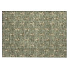 Machine Washable Indoor/Outdoor Chantille ACN2691 Green 1'8" x 2'6" Rug