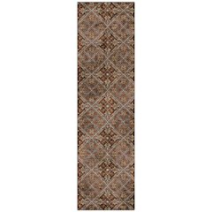 Machine Washable Indoor/Outdoor Chantille ACN2692 Red 2'3" x 7'6" Runner Rug