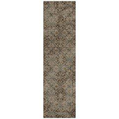 Machine Washable Indoor/Outdoor Chantille ACN2692 Brown 2'3" x 7'6" Runner Rug