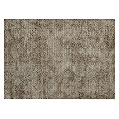 Machine Washable Indoor/Outdoor Chantille ACN2692 Brown 1'8" x 2'6" Rug