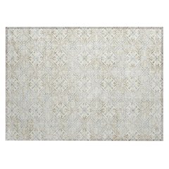Machine Washable Indoor/Outdoor Chantille ACN2692 Ivory 1'8" x 2'6" Rug