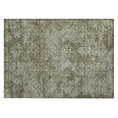 Machine Washable Indoor/Outdoor Chantille ACN2692 Green 1'8" x 2'6" Rug