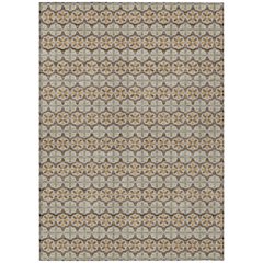 Machine Washable Indoor/Outdoor Chantille ACN2695 Brown 2'6" x 3'10" Rug