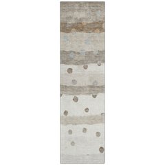 Machine Washable Indoor/Outdoor Chantille ACN2696 Ivory 2'3" x 7'6" Runner Rug
