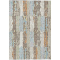 Machine Washable Indoor/Outdoor Chantille ACN2697 Ivory 2'6" x 3'10" Rug