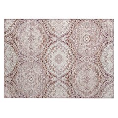Machine Washable Indoor/Outdoor Chantille ACN2698 Pink 1'8" x 2'6" Rug