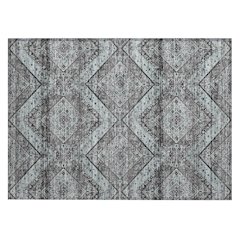 Machine Washable Indoor/Outdoor Chantille ACN2699 Gray 1'8" x 2'6" Rug
