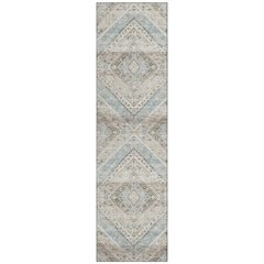 Machine Washable Indoor/Outdoor Chantille ACN2699 Ivory 2'3" x 7'6" Runner Rug