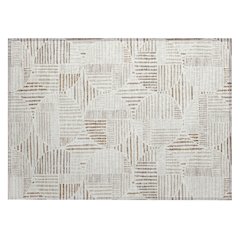 Machine Washable Indoor/Outdoor Chantille ACN2700 Ivory 1'8" x 2'6" Rug