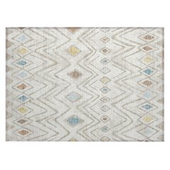 Machine Washable Indoor/Outdoor Chantille ACN2702 Ivory 1'8" x 2'6" Rug