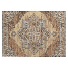 Machine Washable Indoor/Outdoor Chantille ACN2704 Orange 1'8" x 2'6" Rug