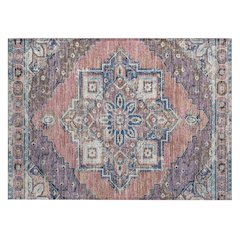 Machine Washable Indoor/Outdoor Chantille ACN2704 Red 1'8" x 2'6" Rug