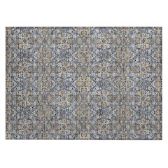 Machine Washable Indoor/Outdoor Chantille ACN2705 Blue 1'8" x 2'6" Rug