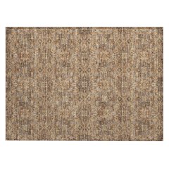 Machine Washable Indoor/Outdoor Chantille ACN2705 Orange 1'8" x 2'6" Rug
