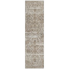 Machine Washable Indoor/Outdoor Chantille ACN2706 Brown 2'3" x 7'6" Runner Rug