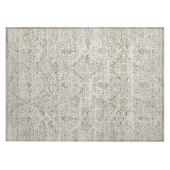 Machine Washable Indoor/Outdoor Chantille ACN2706 Ivory 1'8" x 2'6" Rug