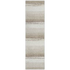 Machine Washable Indoor/Outdoor Chantille ACN2707 Ivory 2'3" x 7'6" Runner Rug
