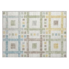 Machine Washable Indoor/Outdoor Chantille ACN2708 Ivory 1'8" x 2'6" Rug