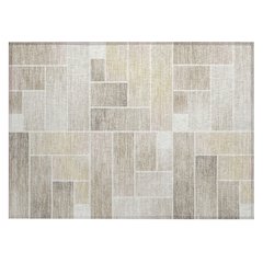 Machine Washable Indoor/Outdoor Chantille ACN2709 Ivory 1'8" x 2'6" Rug