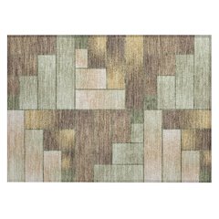 Machine Washable Indoor/Outdoor Chantille ACN2709 Green 1'8" x 2'6" Rug
