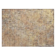 Machine Washable Indoor/Outdoor Chantille ACN2710 Orange 1'8" x 2'6" Rug