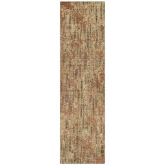 Machine Washable Indoor/Outdoor Chantille ACN2710 Orange 2'3" x 7'6" Runner Rug