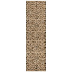 Machine Washable Indoor/Outdoor Chantille ACN2712 Orange 2'3" x 7'6" Runner Rug