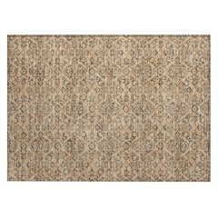 Machine Washable Indoor/Outdoor Chantille ACN2712 Orange 1'8" x 2'6" Rug