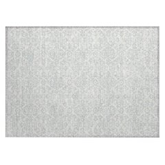 Machine Washable Indoor/Outdoor Chantille ACN2712 Ivory 1'8" x 2'6" Rug