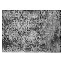 Machine Washable Indoor/Outdoor Chantille ACN2713 Black 1'8" x 2'6" Rug