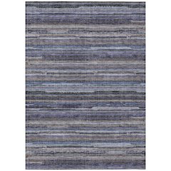 Machine Washable Indoor/Outdoor Chantille ACN2717 Brown 3' x 5' Rug