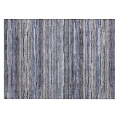 Machine Washable Indoor/Outdoor Chantille ACN2717 Brown 1'8" x 2'6" Rug
