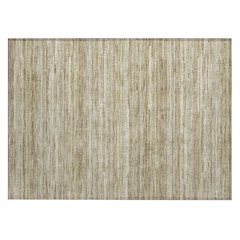 Machine Washable Indoor/Outdoor Chantille ACN2717 Brown 1'8" x 2'6" Rug