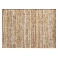 Machine Washable Indoor/Outdoor Chantille ACN2717 Orange 1'8" x 2'6" Rug