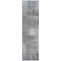 Machine Washable Indoor/Outdoor Chantille ACN2718 Brown 2'3" x 7'6" Runner Rug