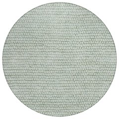 Machine Washable Indoor/Outdoor Chantille ACN2719 Green 8' x 8' Round Rug