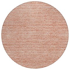 Machine Washable Indoor/Outdoor Chantille ACN2719 Orange 8' x 8' Round Rug